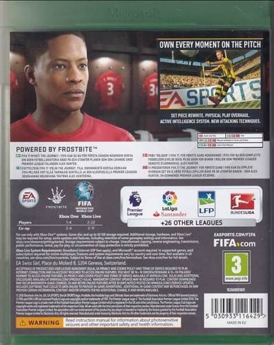 Fifa 17 - Xbox One Spil (A-Grade) (Genbrug)